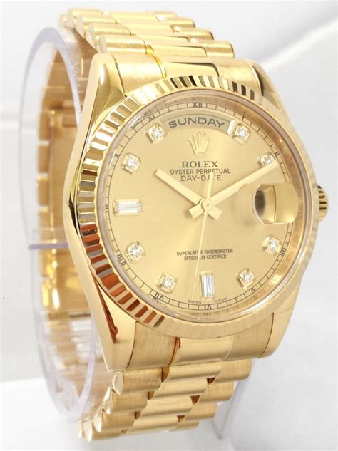 rolex day date ii yellow gold retail|rolex gold day date 36mm.